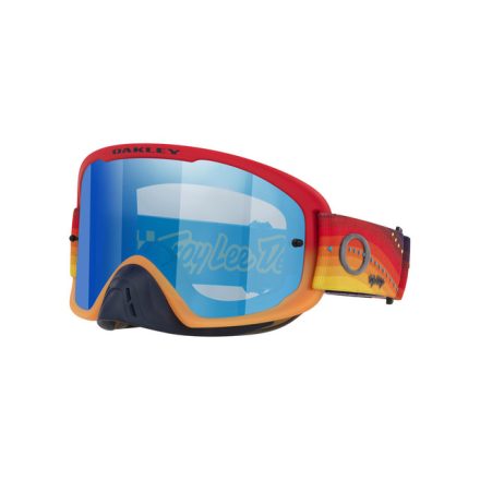 O FRAME 2.0 PRO MX BLACK ICE IRIDIUM TLD RED/ORANGE